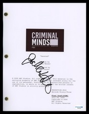 Joe Mantegna "Criminal Minds" AUTOGRAPH Signed 'Haunted' Episode Script ACOA