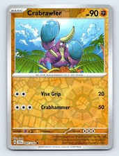crabrawler pokemon card value - Scarlet & Violet - Stellar Crown - Colorless Artist Crabrawler [Reverse Holo] #84 Prices