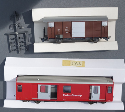 Bemo FO Güter- und Gepäckwagen