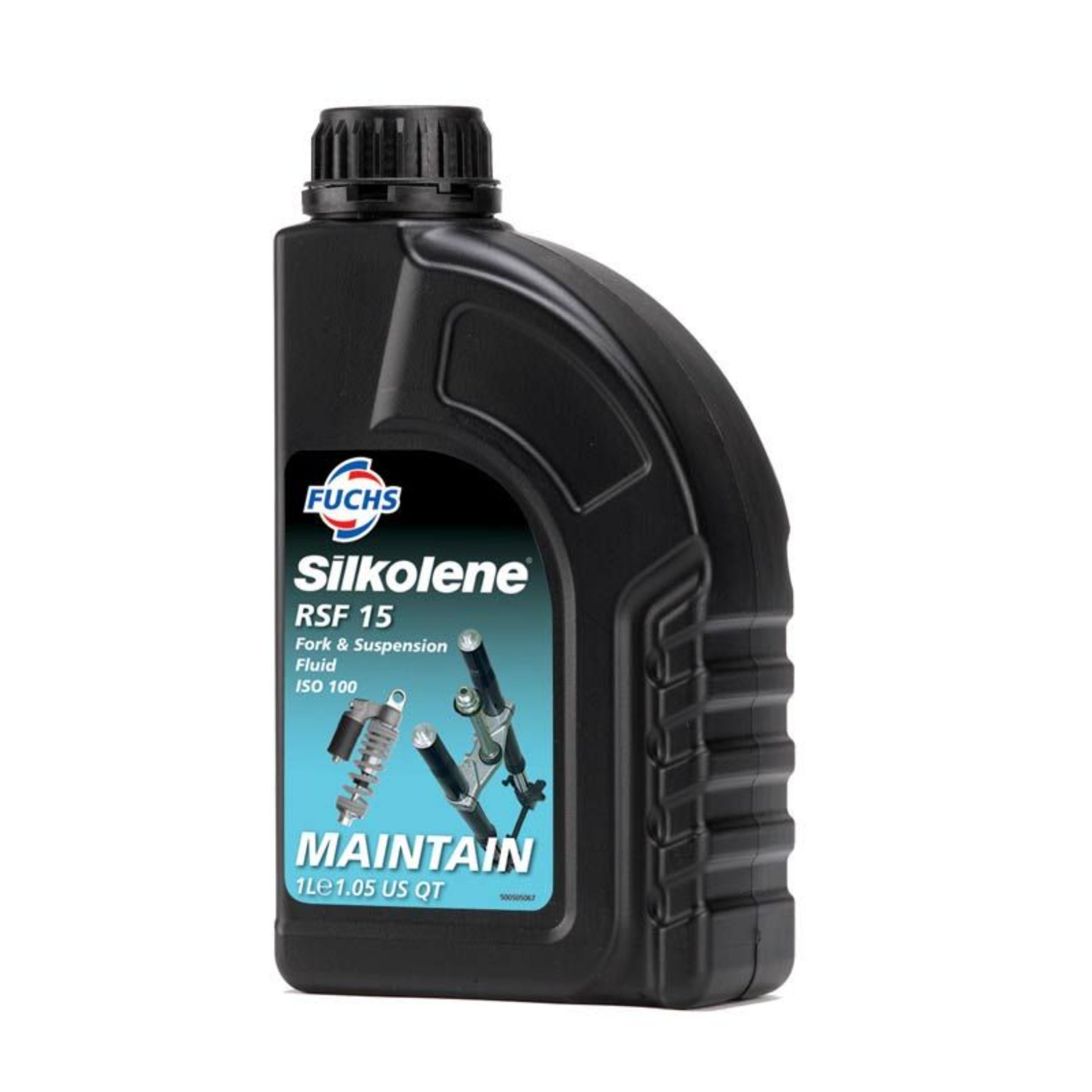 Silkolene RSF 15 Fully Synthetic Motorbike Fork Suspension Fluid - 1L