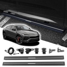 Power Running Boards for 2020-2023 Lamborghini Urus Electric Retractable Black