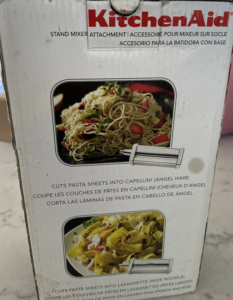 KitchenAid KPCA Stand Mixer Attachment Pasta Cutter Companion Set - Image 3 of 4