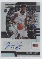 2020-21 Panini Prizm Draft Picks Prospect Silver Tyrique Jones #PA-TJ Auto 05nw