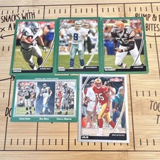 2007 Topps Total NFL Lot (5 Cards) - Romo, Jordan, McGinest, Leslie, Gross