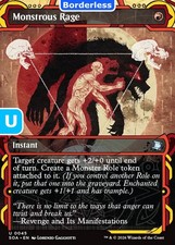 MTG Monstrous Rage Strixhaven Uncommon Instant  NM