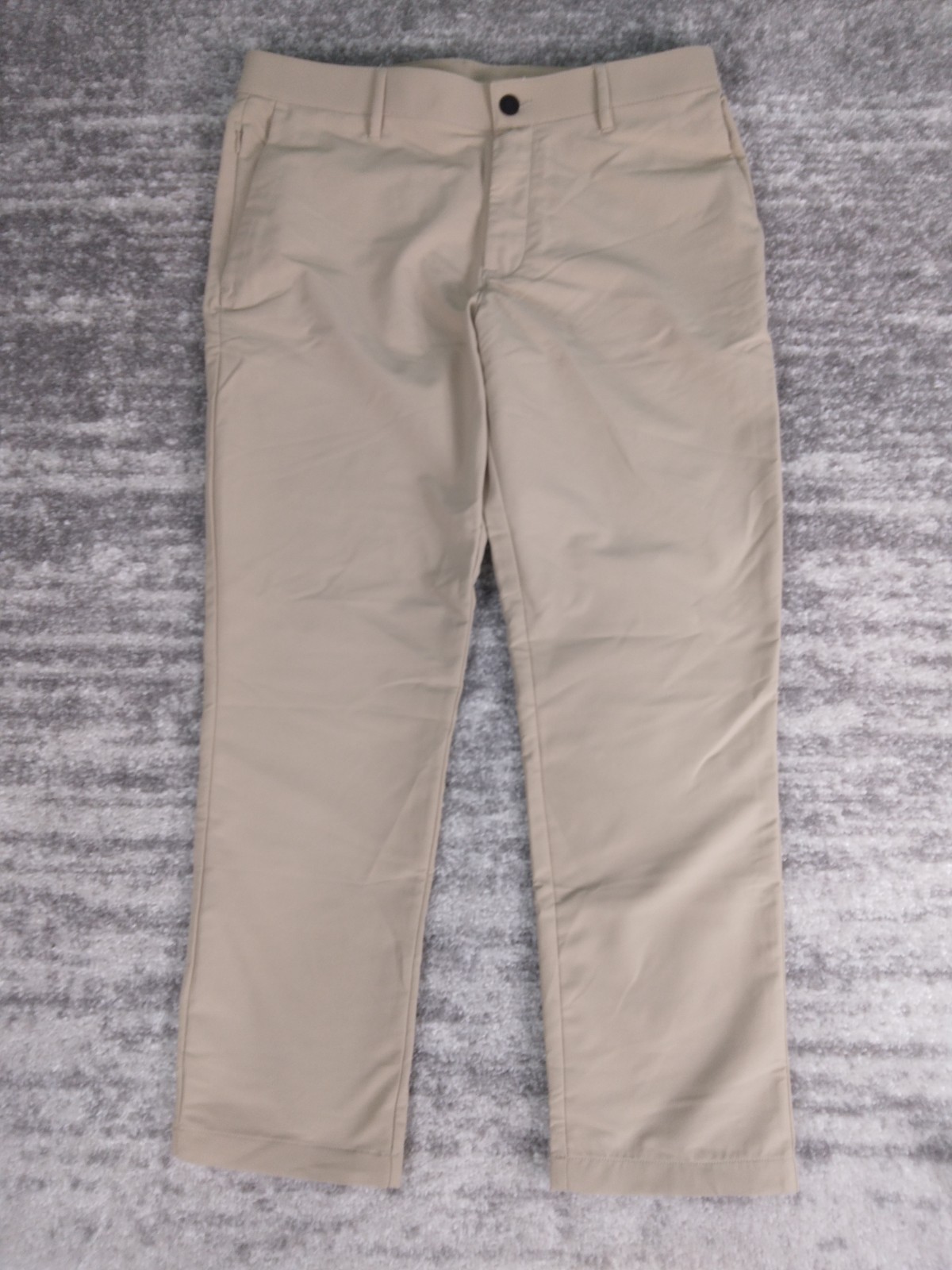 Banana Republic Pants Men's 32 Tan Flat Front Stretch Slim Fit 32x28**Read Below