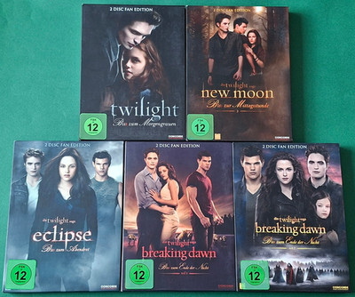Die Twilight Saga - Fan Editionen auf 10 DVDs
