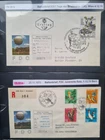 Sale! Austria Switzerland 1970 Balloon Mail 2 FDC covers Birds