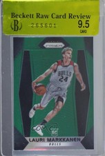 2017-18 Panini Prizm Green Prizm Lauri Markkanen #247 7u1