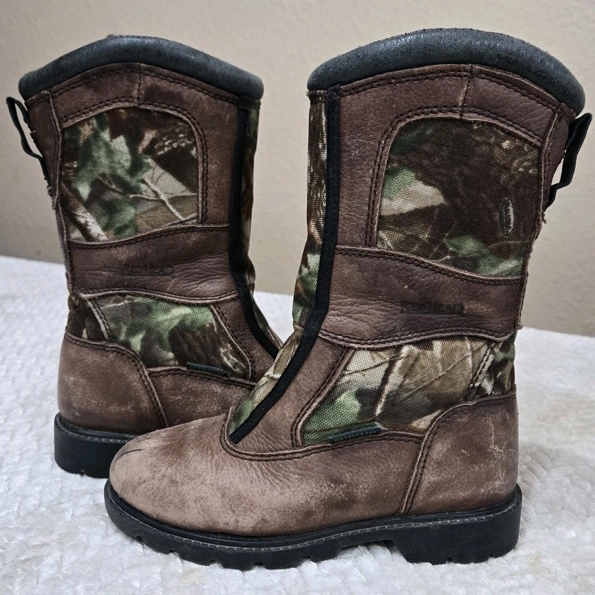 RedHead Kids Brown and Gray‎ Boots Kids RedHead Snow Boots 4 New | Mercari main image 3