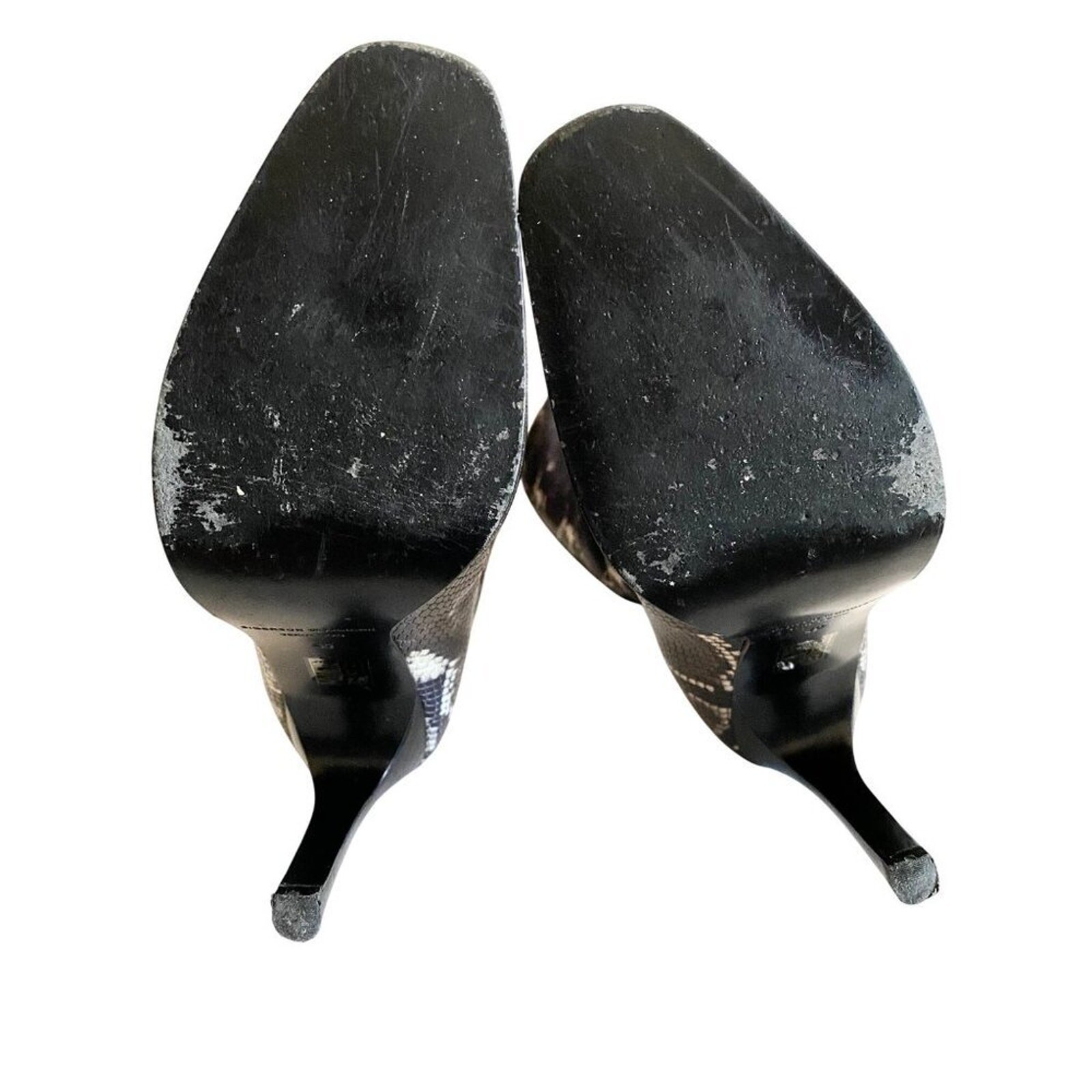 Sigerson Morrison Python Embossed Knee High Leath… - image 10