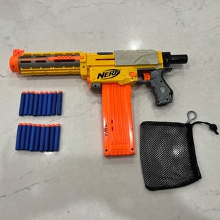 NERF N Strike Recon CS 6 Dart Blaster With 18 Dart Cartridge 18 Darts & Bag