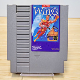 Legendary Wings w/ Dust Sleeve and Manual (NES Nintendo) 1988 - TESTED