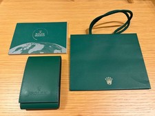 Not For Sale - ROLEX Portable Watch Case + Shopping Bag Included