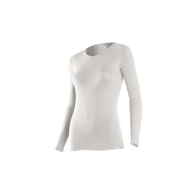 COLDPRUF Basic Women's Crew - XL - Winter White