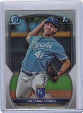 Coleman Picard Refractor 1st Bowman 2023 Bowman Draft #BDC-161 Kansas City
