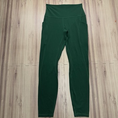 Lululemon Align High-Rise Leggings with Pockets 25'' Everglade Green Size 6
