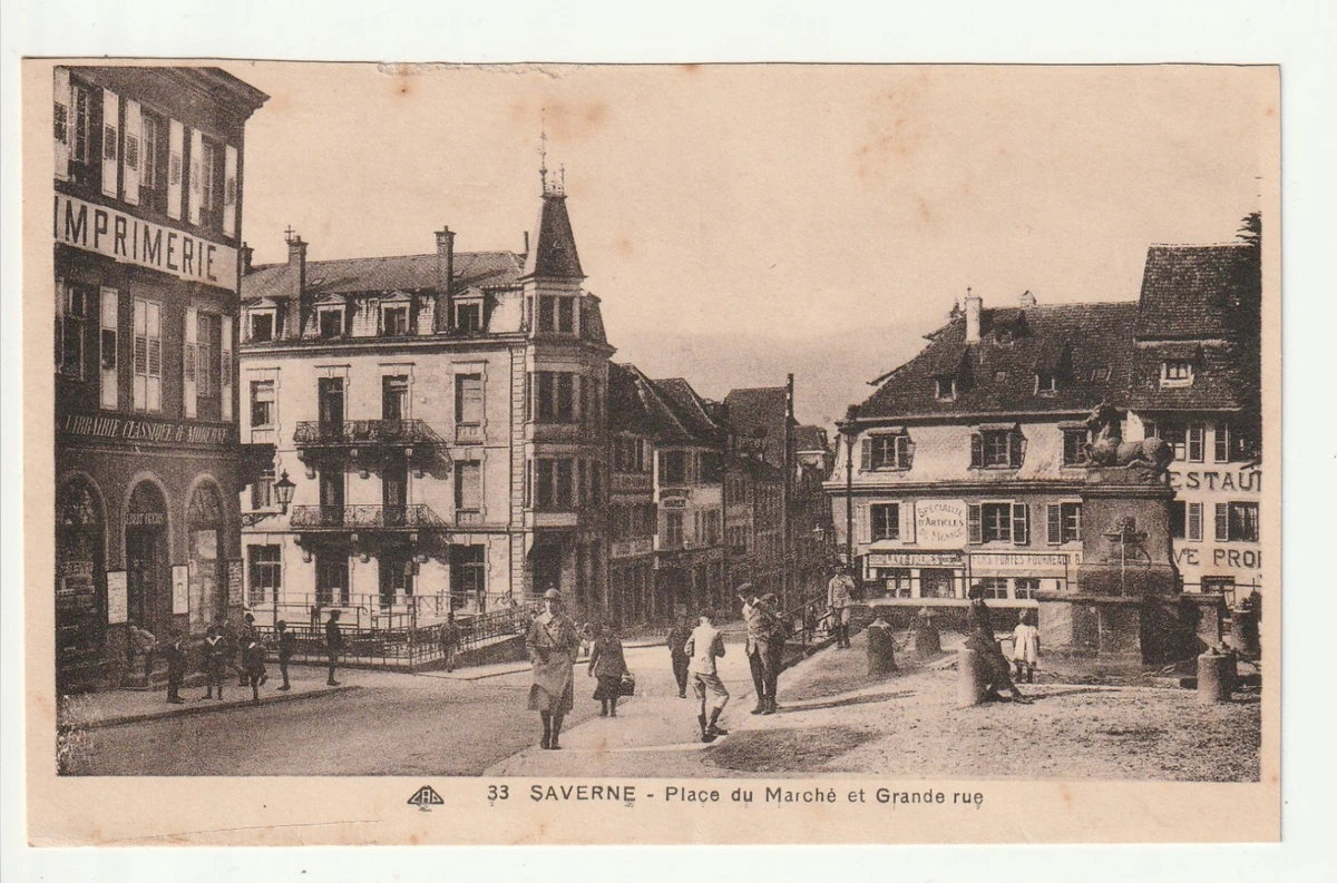 Cpa-Metz Street D'Alsace (126043