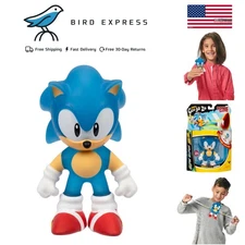 Sonic The Hedgehog Glow-In-The-Dark Stretchy Toy Figure Squishy Playset