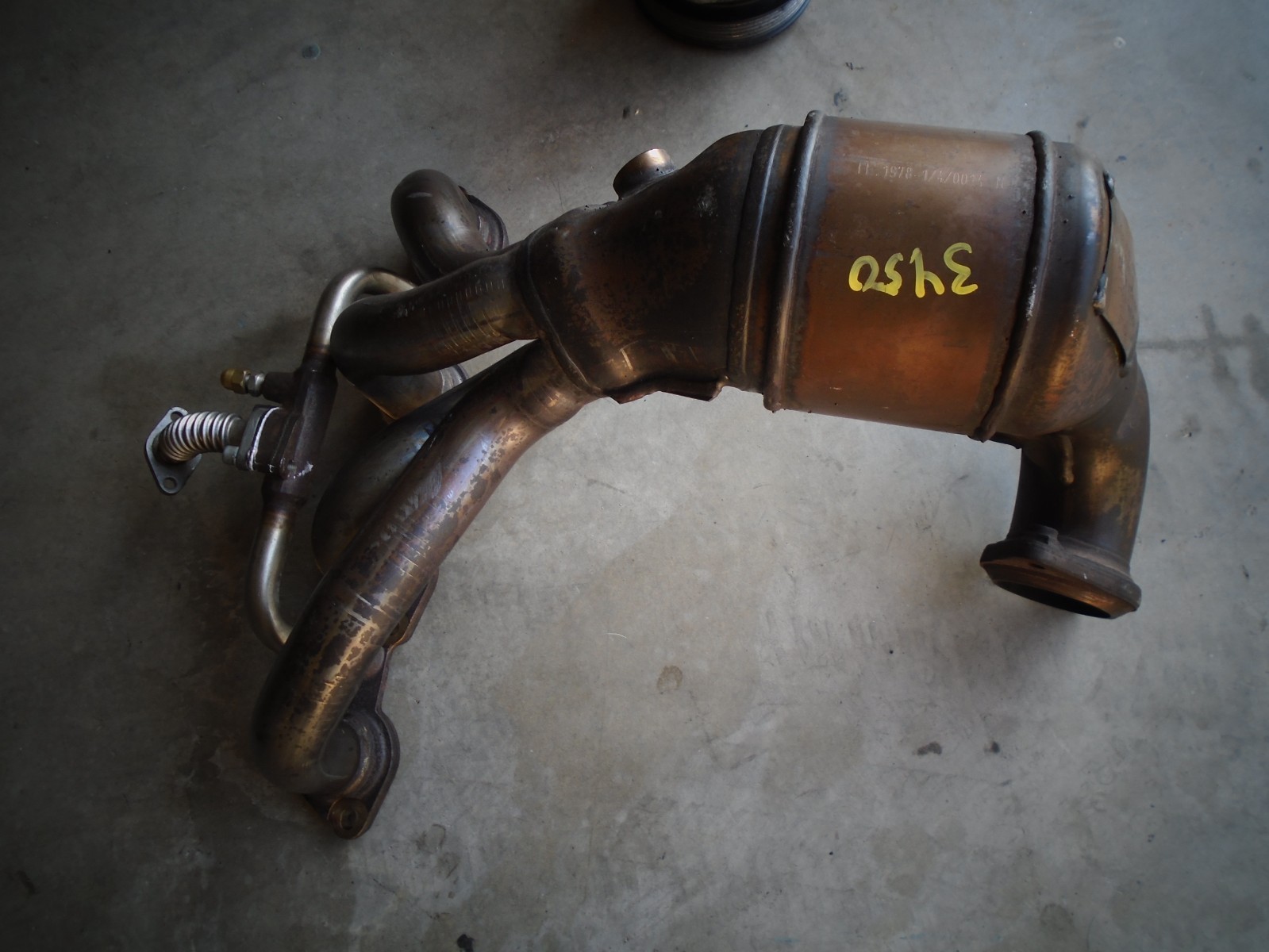 Maserati 4200 GT GranSport Spyder 2002-2007 Right Exhaust manifold