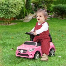Kids Ride On Push Car Foot-to-Floor Walking Sliding Toy for Toddler with Horn