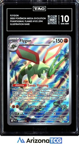 Flygon graded TAG 10 for sale on eBay