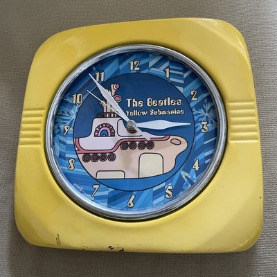 THE BEATLES 2005 Yellow Submarine Wall Clock - Non Working- | eBay