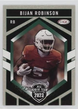 2023 SAGE High Series All-Rookie Team Green Bijan Robinson #RT-177 Rookie RC