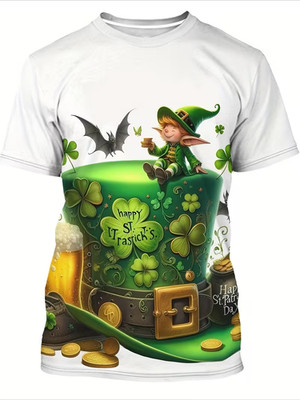  Patrick's Day - 3D Print T-shirt