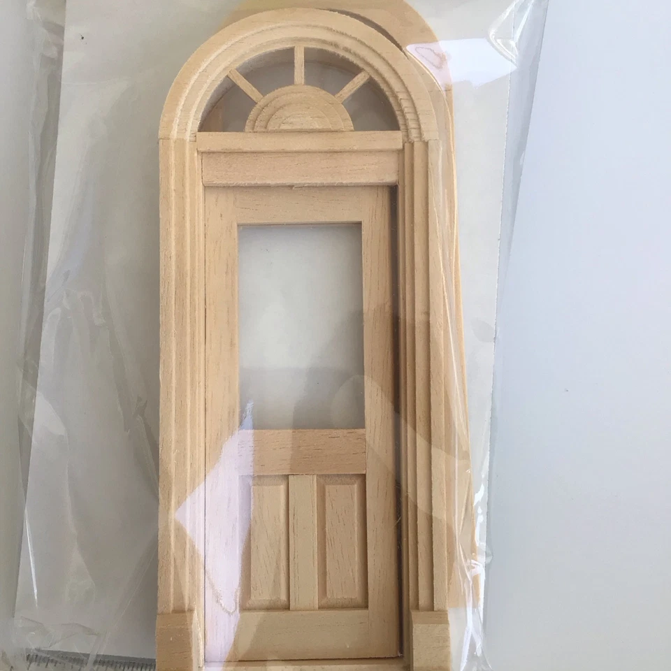 Dollhouse Miniature Half Scale 1:24 Houseworks #H 6015 Palladian Door - Image 2 of 4