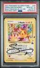 POKEMON CELEBRATIONS CLASSIC COLLECTION #24 BIRTHDAY PIKACHU-HOLO PSA 10 AUTO 10