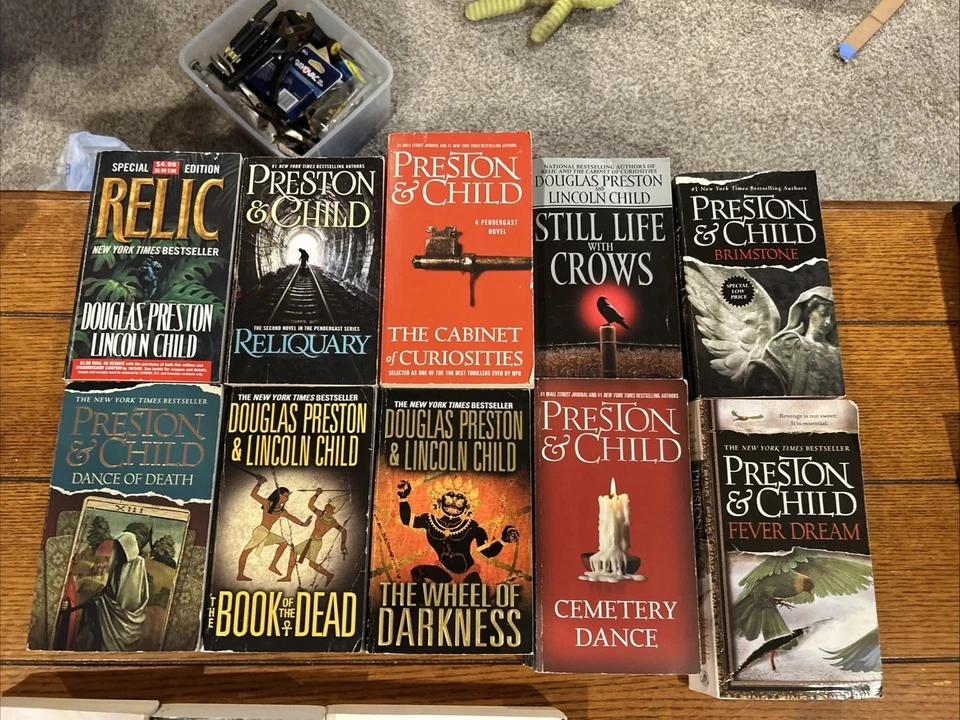 Preston & Child Agent Pendergast Series 21 Book Lot + 3 OTHERS -All Paperbacks - Image 4 of 4