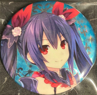 Hyperdimension Neptunia Can Badge Noire Black Heart character1 oct.2018