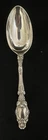 Large Sterling Silver Serving Spoon 8 1/2" Mono H  70g
