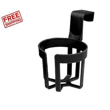 Universal Auto Cup Holder - Large 44 Oz Capacity For Easy Access In Black