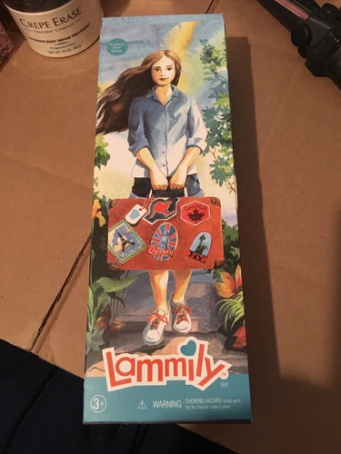 Lammily First Edition Traveler Doll Realistic Fashion Figure New