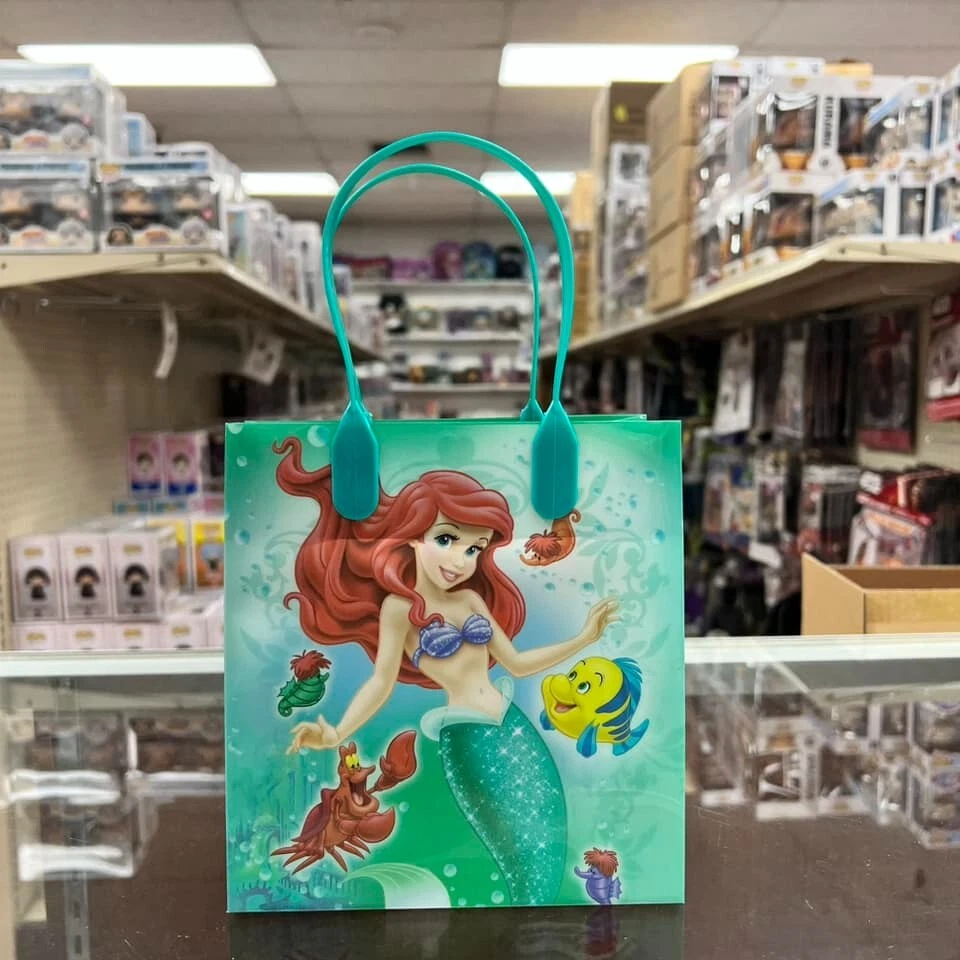 12PCS Disney Little Mermaid Ariel Goodie bags Birthday Party Favor Bags Gift - Image 3 of 4
