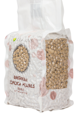Tea Zone Tapioca Pearl Original Black Boba A1000 Taiwan 6 lbs (96