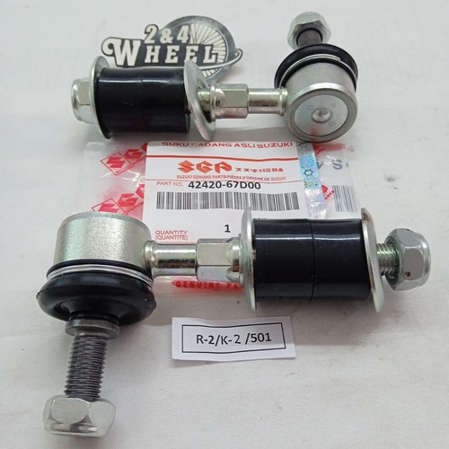 2Pcs Front Suspennsion Sway Bar End Link For Chevrolet Tracker Suzuki Vitara NEW - Picture 2 of 5