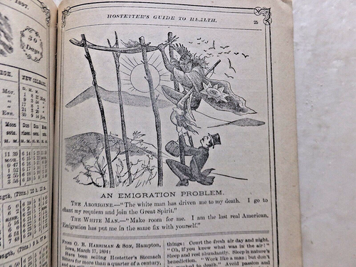 1897 Hostetter's United States Almanac. Medical Advertisements. - Picture 6 of 8
