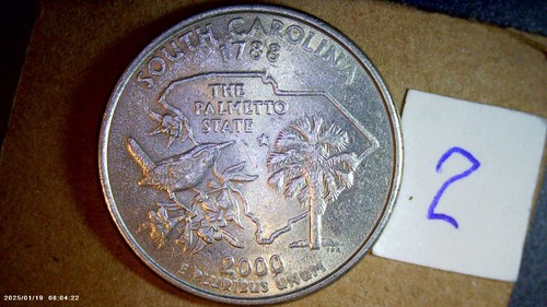 2000 SOUTH CAROLINA Quarter DDO + errors... 6 COINS SEE MY "SELLERS OTHER ITEMS - Picture 9 of 18