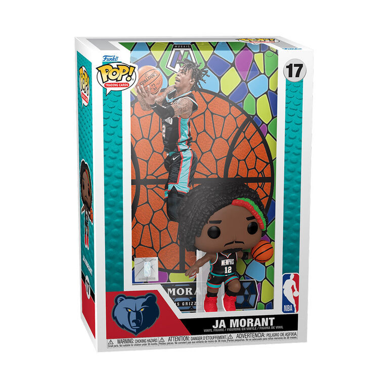 スポーツ Funko Pop NBA Mosaic Ja Morant #17 IN HAND* Funko Pop! Sports NBA - MOSAIC TRADING CARD COVER