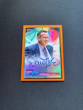 2021 Topps Finest Finest Auto Orange Refractor /25 Dan Majerle #FA-DMJ Auto