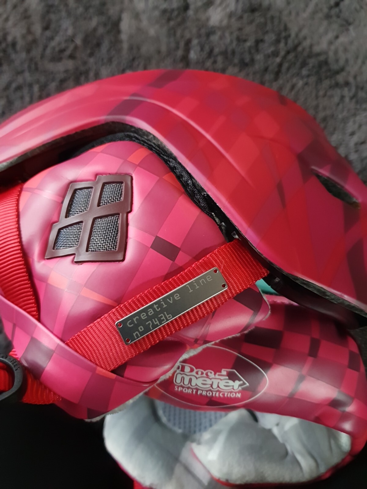 Casco da sci aereo donna Salomon Creative personalizzato 61 62 cm XL XXL NUOVO CON ETICHETTE