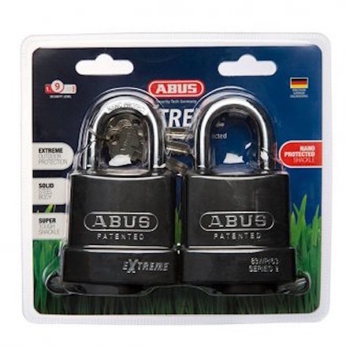 Paire De Cadenas Abus 20mm Clé Identique - 64TI20TWINSC, Type à Clé, Livraison Gratuite