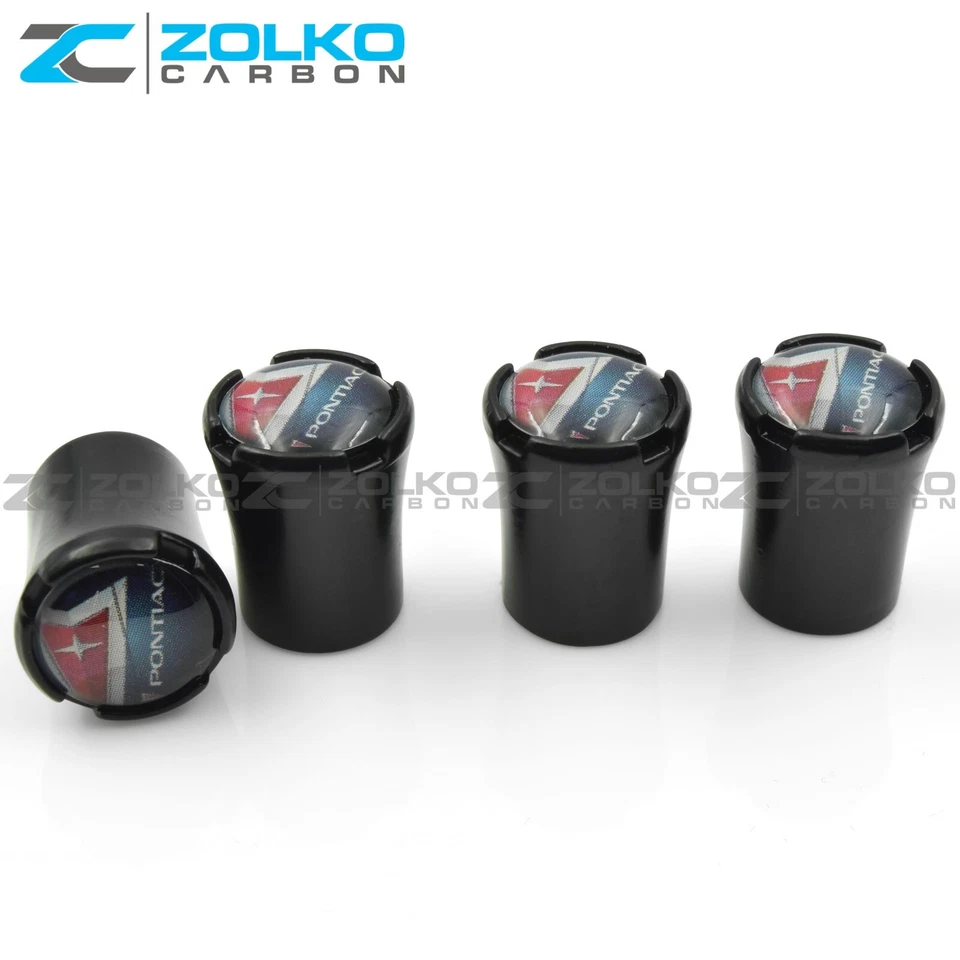 TAPAS DE VÁSTAGO DE VÁLVULA NEUMÁTICO DE RUEDA NEGRO - VENDEDOR DE EE. UU. VT28 Foto 2 de 4