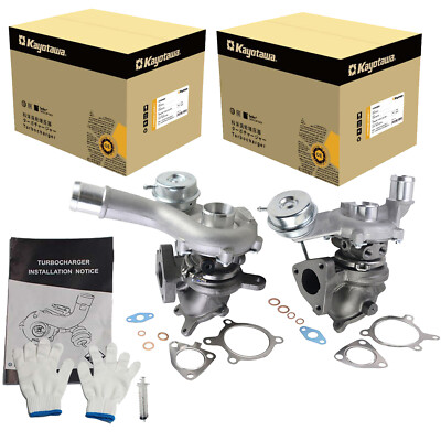 Twin Turbos Turbocharger Fits Ford Explorer Flex MKT MKS 3.5L V6 2010-2019