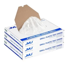 1500PCS (3 Boxes ) JMU Dental Disposable Size B Tray Cover Sleeves  10.5" x 14"