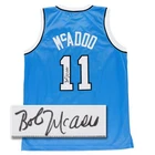 Bob McAdoo Signed Jersey (JSA COA) Buffalo Braves Blue Custom Basketball