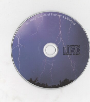 SOOTHING SOUNDS OF THUNDER AND LIGHTENING RELAXATION MEDITATION CD NATURAL